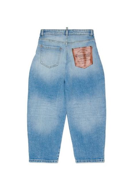 Jeans con gamba ampia DSQUARED2 JUNIOR | DQ3282 D0AF3DQ01
